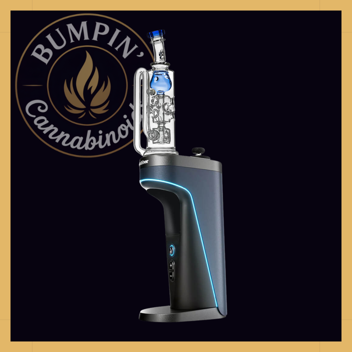 STRAIGHT FAB TORUS INCYCLER GLASS ATTACHMENT FOR DR.DABBER SWITCH 2 | CALIBEAR
