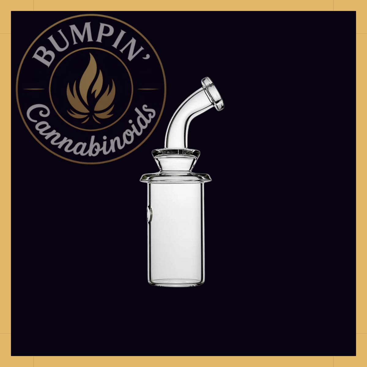 Calibear Switch Go dry glass with straight cylindrical chamber