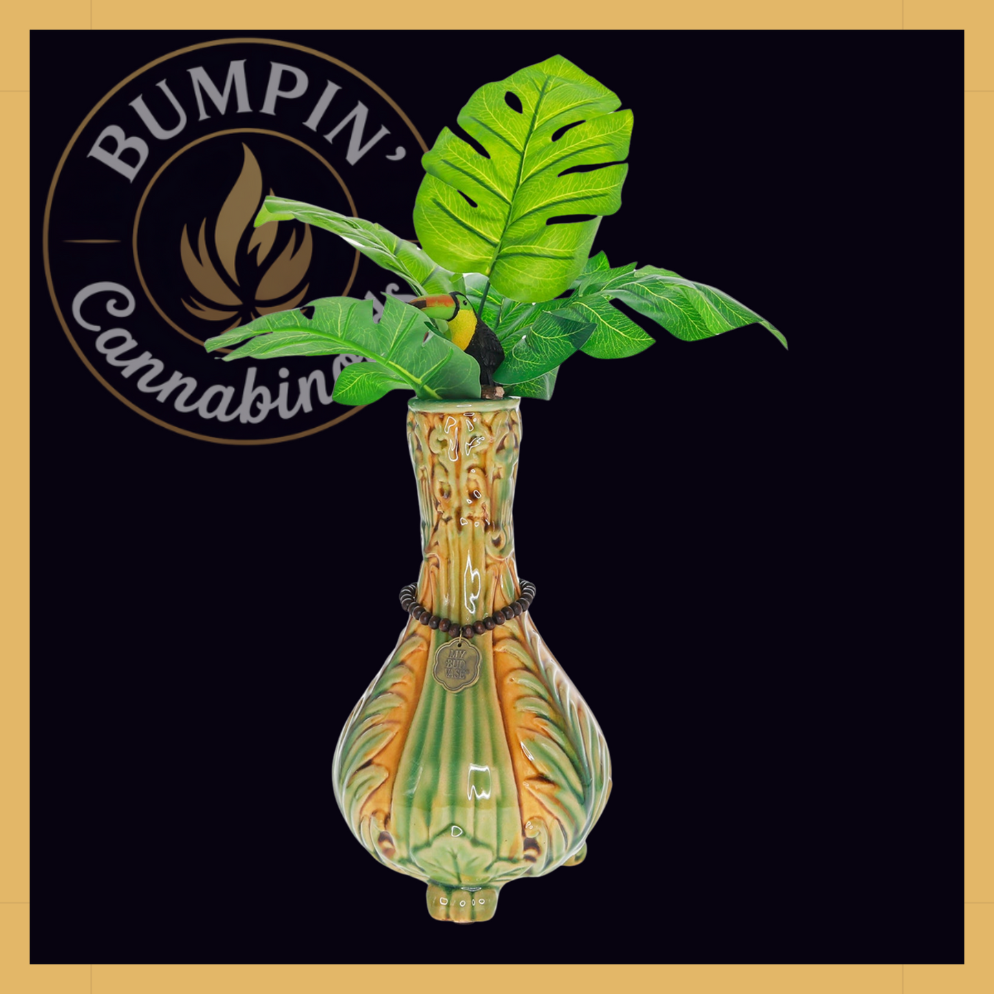 TocaCabana Vase – Tropical Porcelain Piece