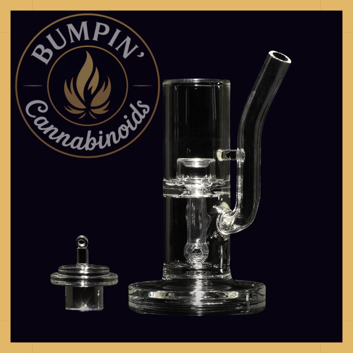 Aqua-Column 5" Hash Rig | Milkyway Glass