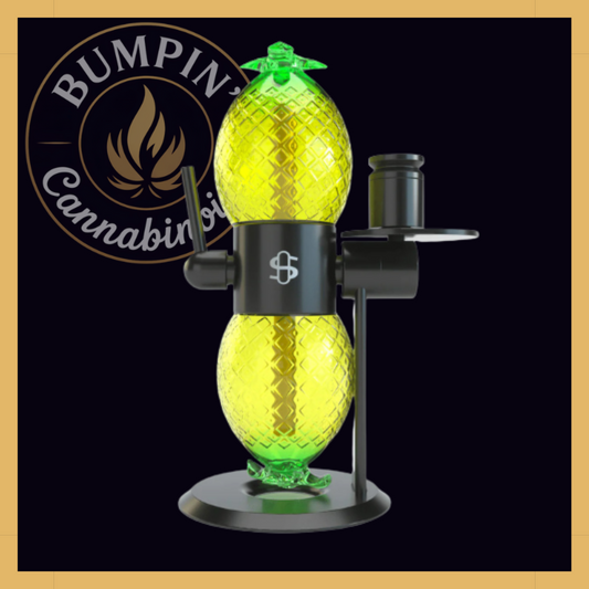 Stündenglass Pineapple Glass Globe + Small Upstem - Bumpin' Cann