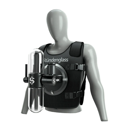 Stündenglass Chest Mount – Hands-Free Harness for Full-Size Gravity Infuser - Bumpin' Cann