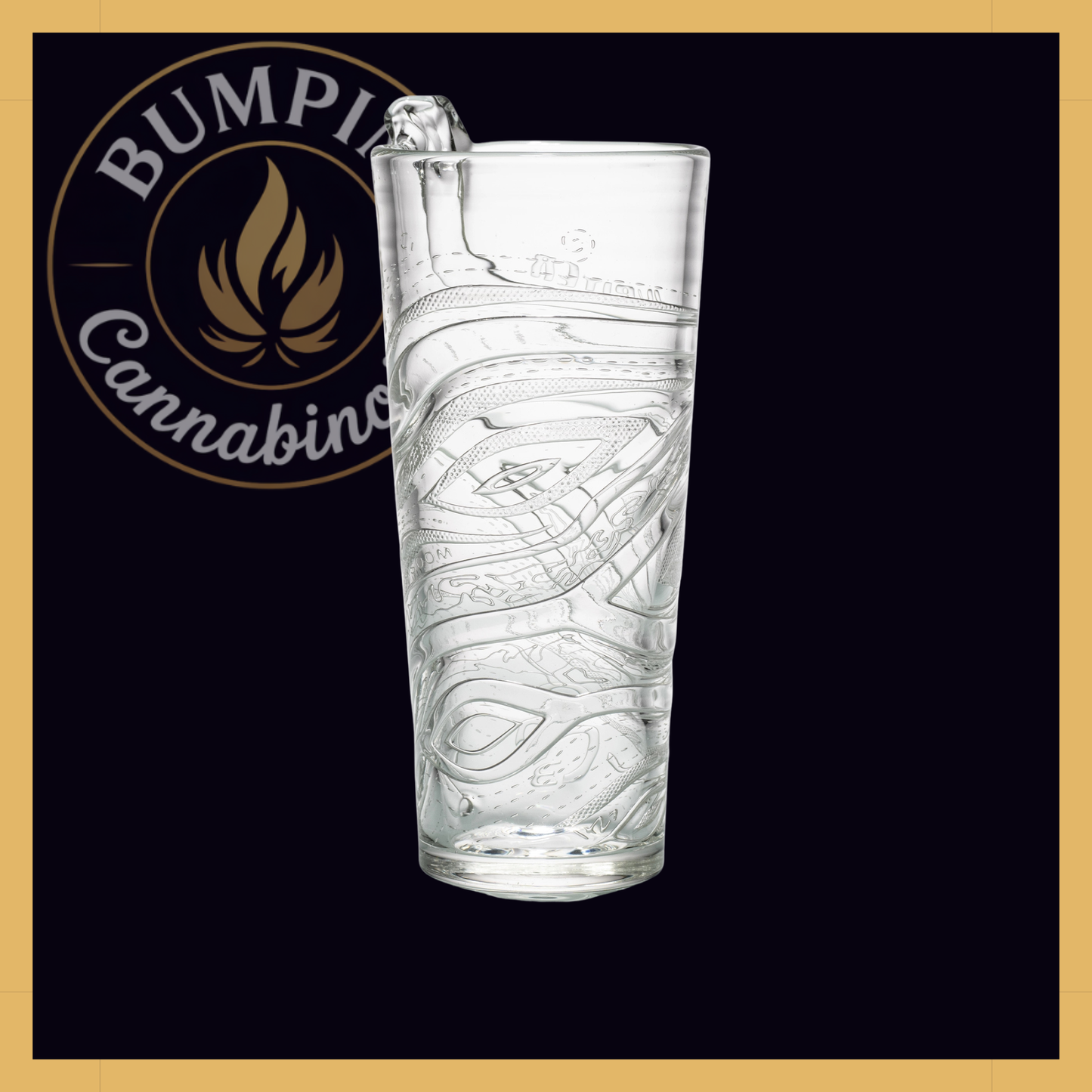 Jupiter 7.5" Tall Tumbler | Milkyway Glass