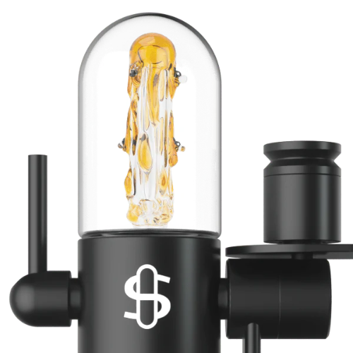 “Save the Bees” Percolated Upstem | Large Bong Part - Bumpin' Cann