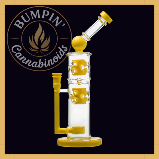 Calibear Premium Sidecar Straight Fab Glass With Flower of Life Perc