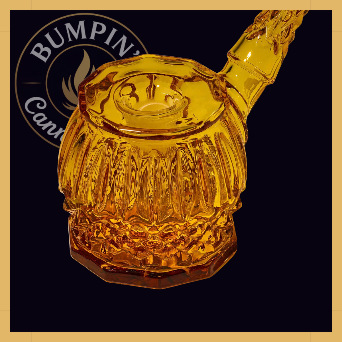 NWTN Home Highball borosilicate glass bubbler - Honeycomb