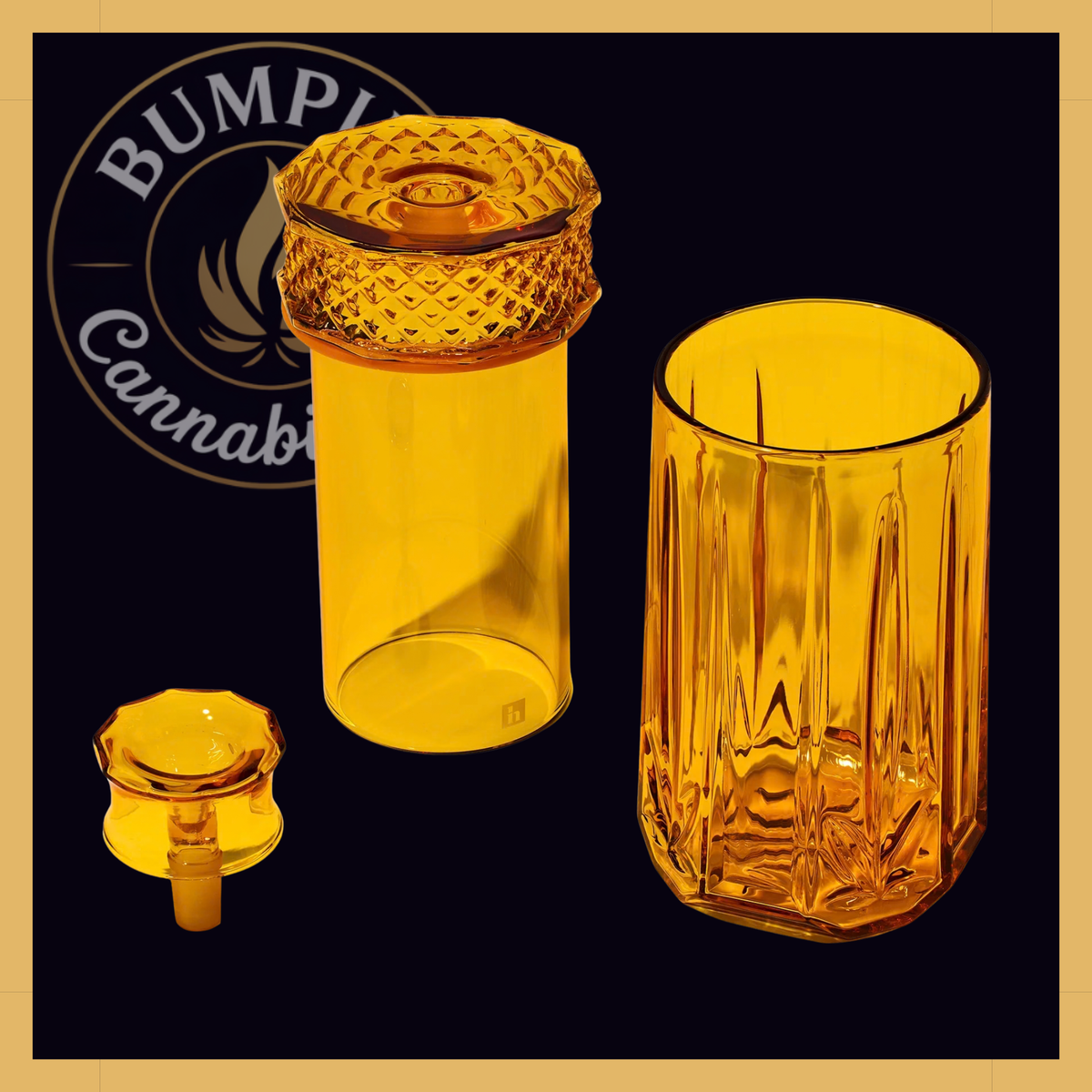 NWTN Home Highball borosilicate glass gravity system - Honeycomb