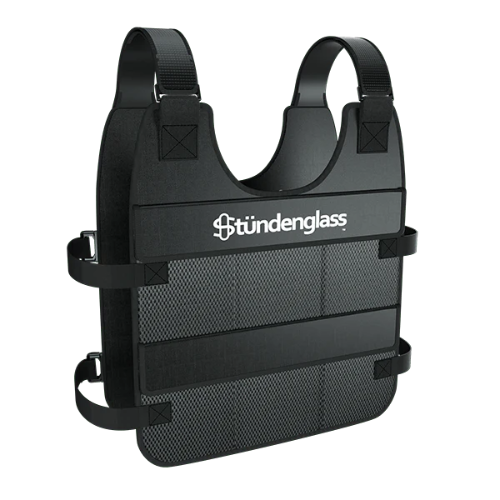 Stündenglass Chest Mount – Hands-Free Harness for Full-Size Gravity Infuser - Bumpin' Cann