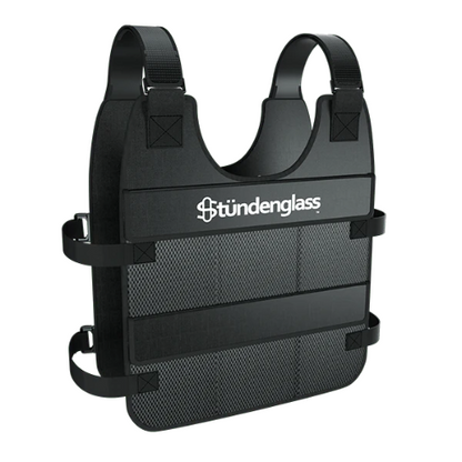 Stündenglass Chest Mount – Hands-Free Harness for Full-Size Gravity Infuser - Bumpin' Cann