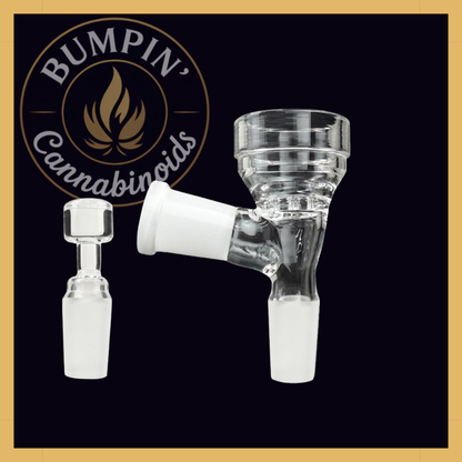 Glass Bowl with Pass-Through Carb