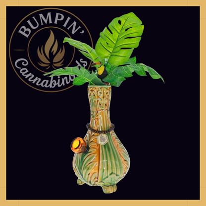 TocaCabana Vase – Tropical Porcelain Piece