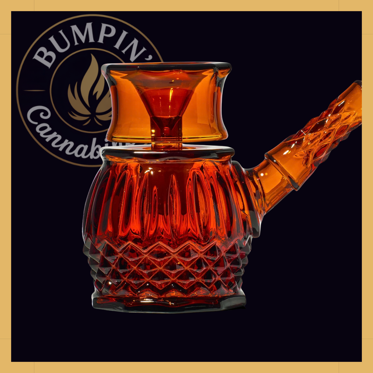 NWTN Home Highball borosilicate glass bubbler - Petal