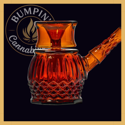 NWTN Home Highball borosilicate glass bubbler - Petal