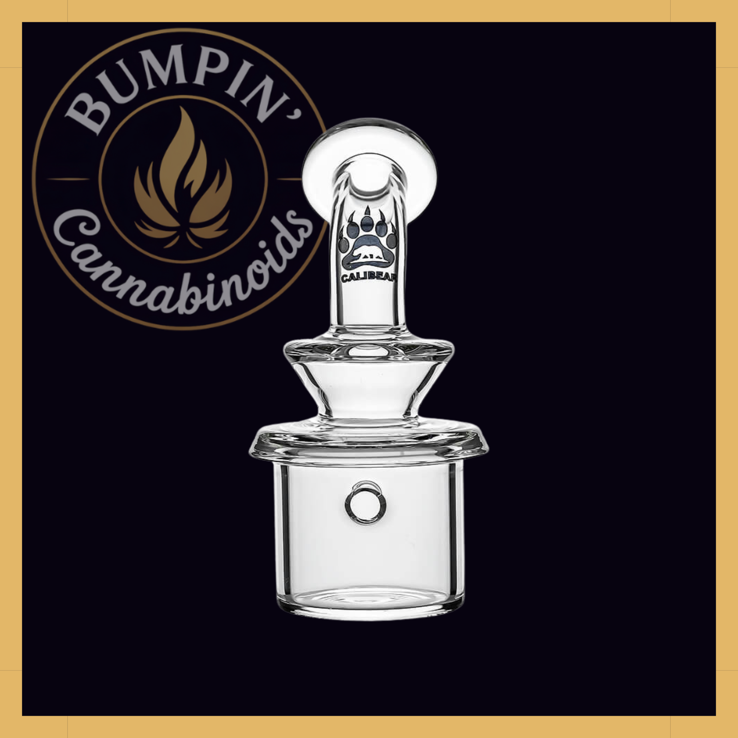 CLASSIC DRY GLASS ATTACHMENT FOR DR.DABBER SWITCH 2 | CALIBEAR