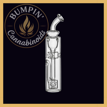 Calibear Switch Go Fab Torus glass attachment with curved mouthpiece