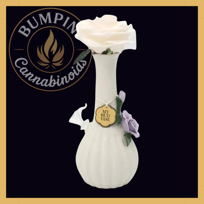 Rose Vase – Porcelain Floral Art Piece
