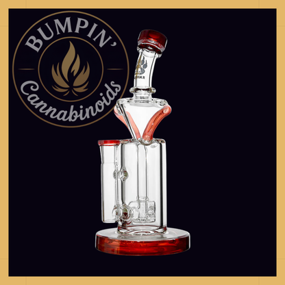 Calibear Vortex Turbo Incycler 8” Glass with TRI-SEED Perc