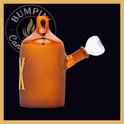 Hemper Wild West Moonshine Bottle Water Pipe frosted accents