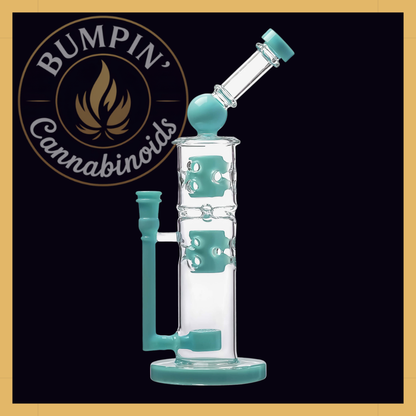 Calibear Premium Sidecar Straight Fab Glass With Flower of Life Perc