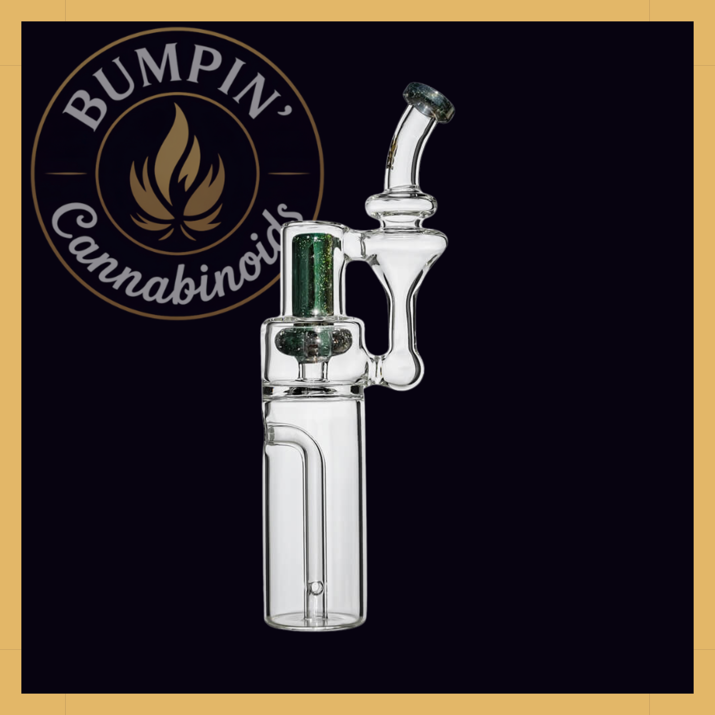 Calibear RBR Recycler Glass Attachment For Dr. Dabber Switch Go