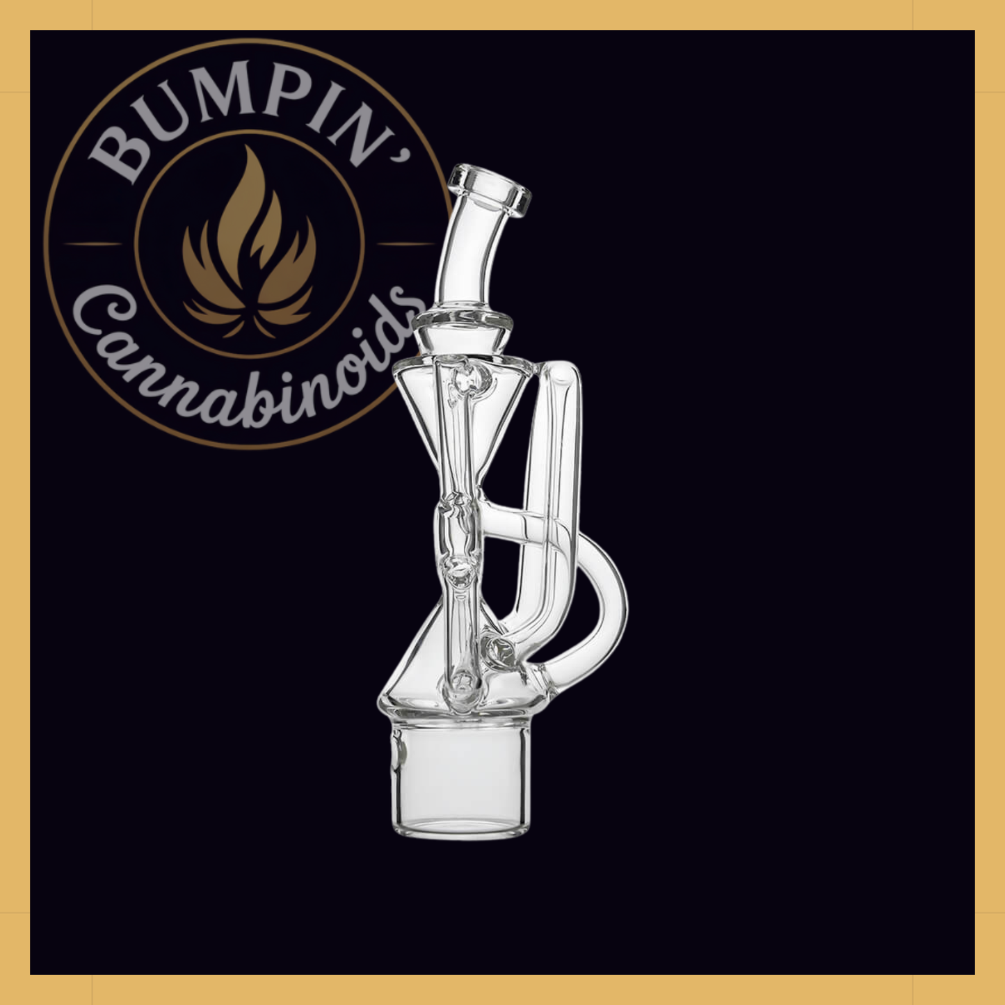 Calibear Xfinity Recycler Glass Attachment For Dr. Dabber Switch 2