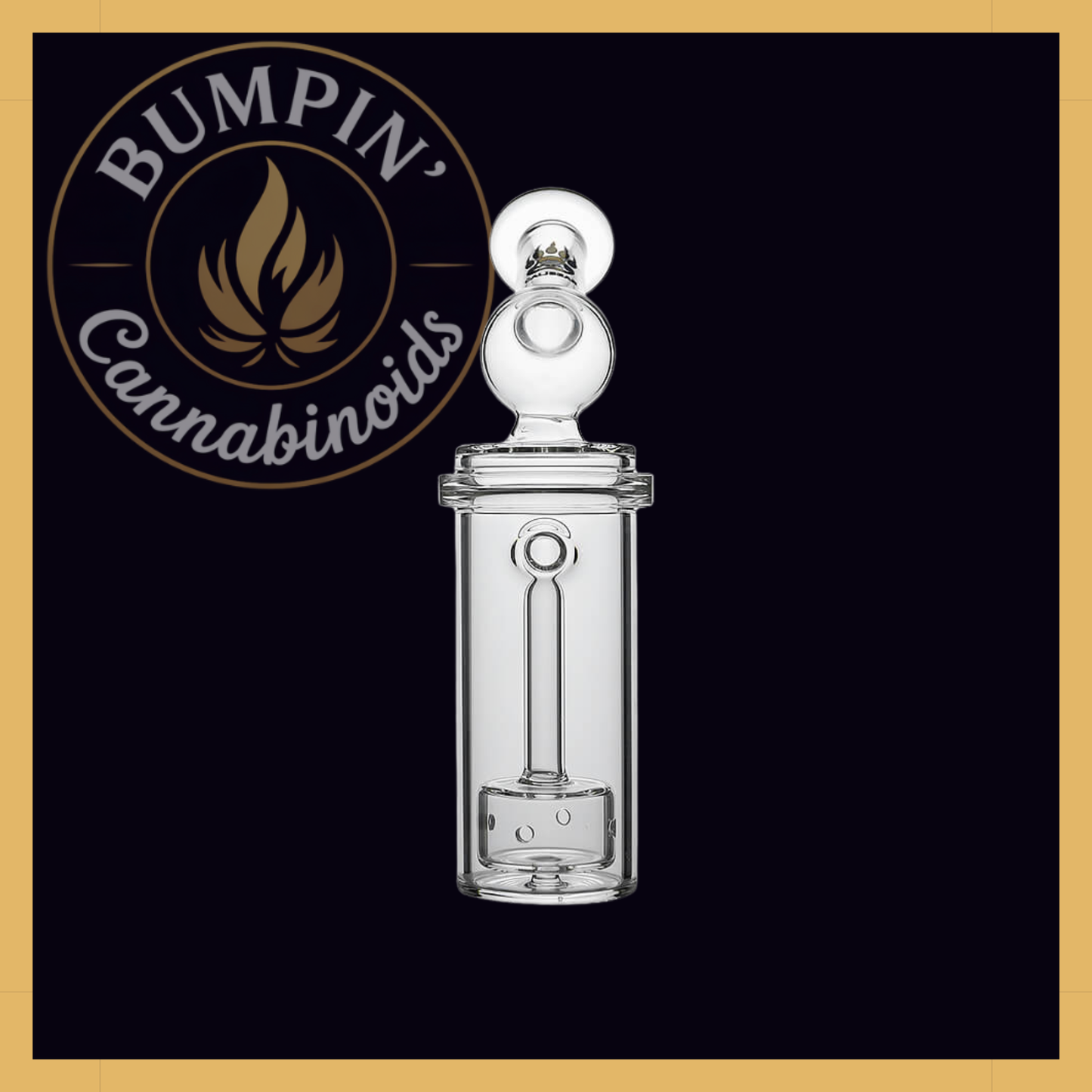 CURVE FLOW SIDECAR GLASS ATTACHMENT FOR DR.DABBER SWITCH 2 | CALIBEAR