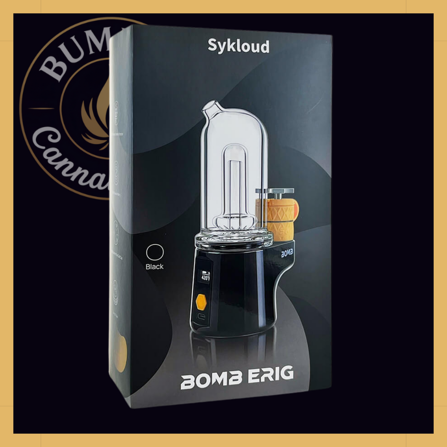 Bomb ERIG Sykloud – Portable Electric Dab Rig