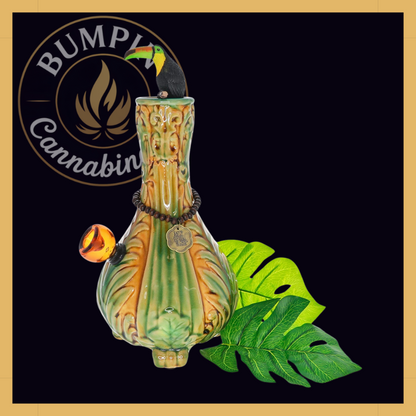 TocaCabana Vase – Tropical Porcelain Piece