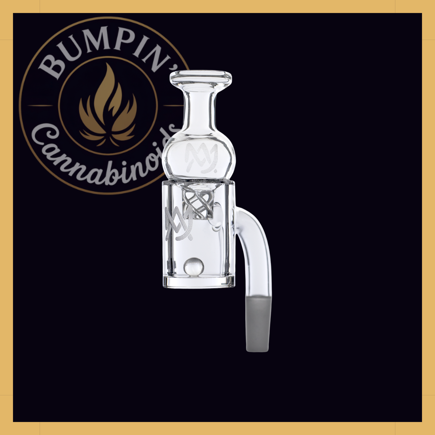 MJ Arsenal Premium Full Weld Clear Quartz Banger