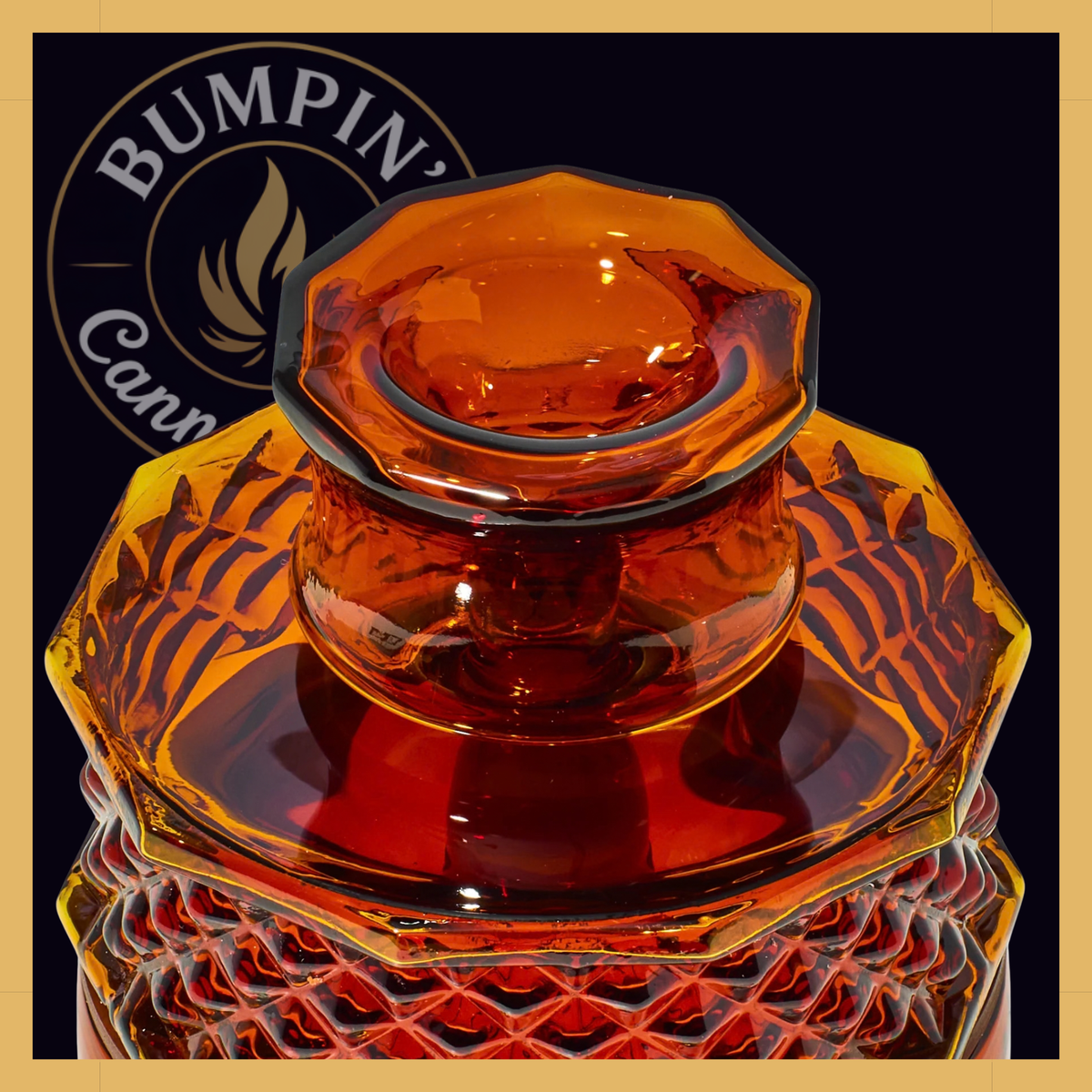 NWTN Home Highball borosilicate glass gravity system - Baltic Amber