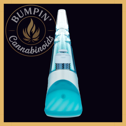 Puffco Peak Pro 3DXL Glacier premium e-rig with translucent illuminated base