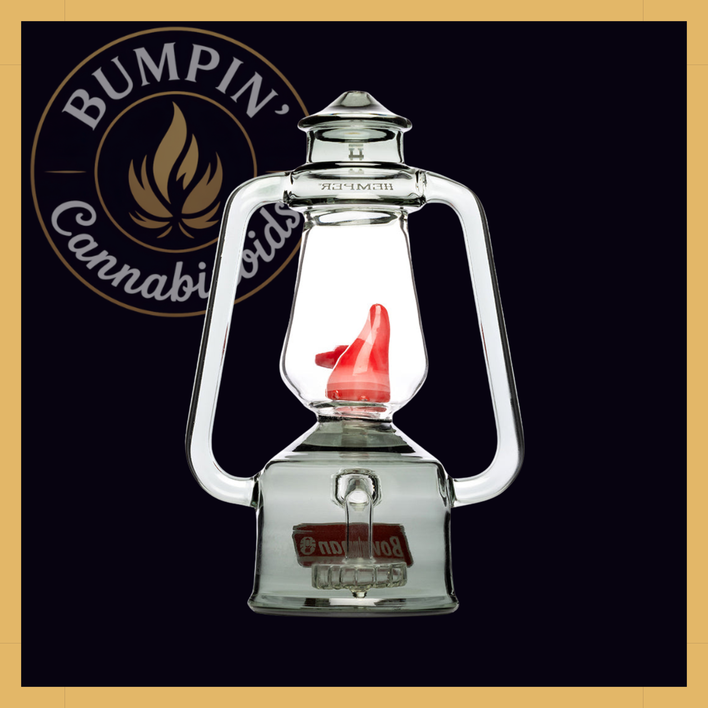 Hemper - Bowlman Lantern XL Glass 10"