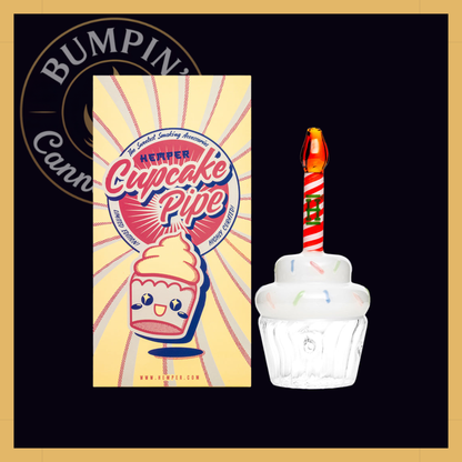 Cupcake Hand Glass