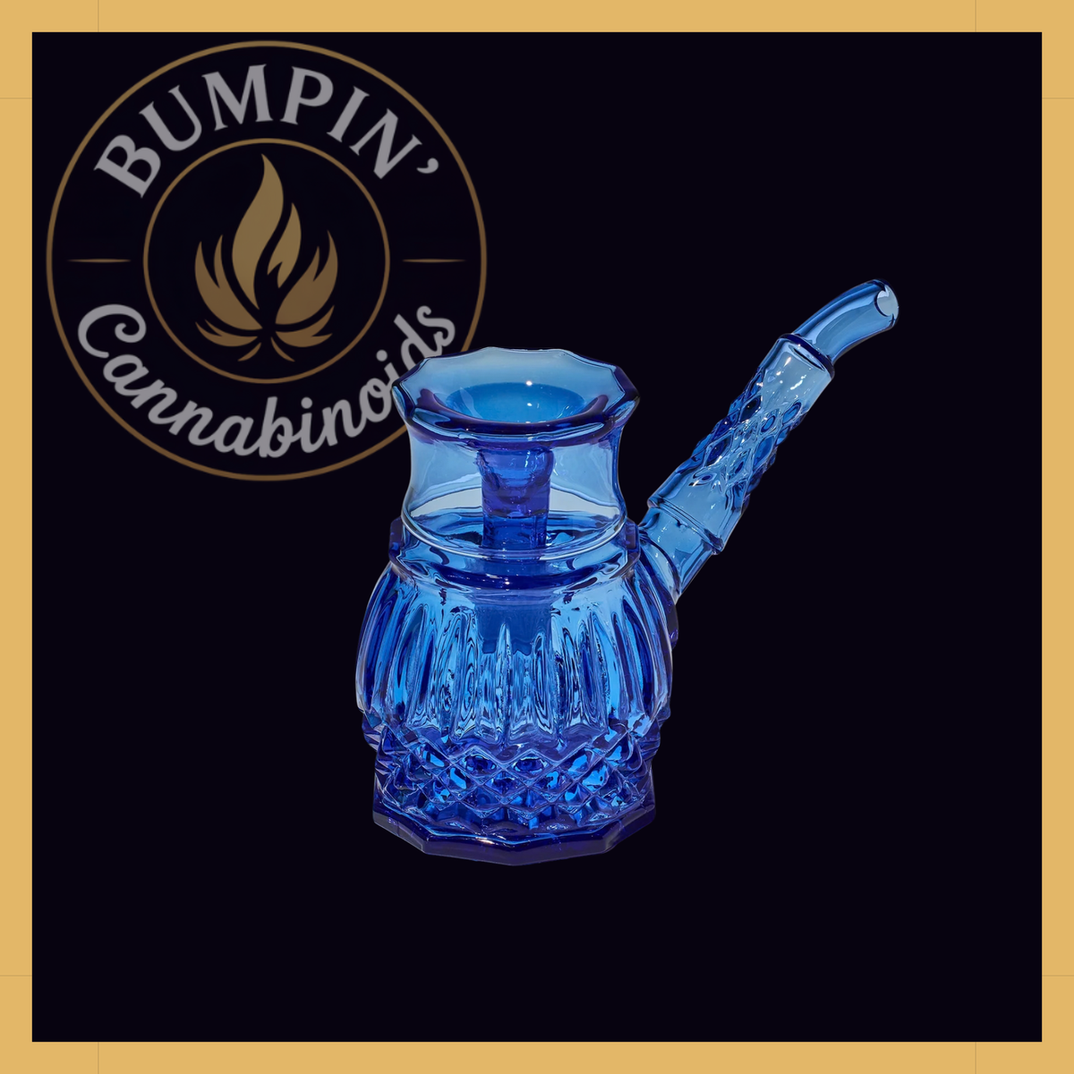 NWTN Home Highball borosilicate glass bubbler - Emerald