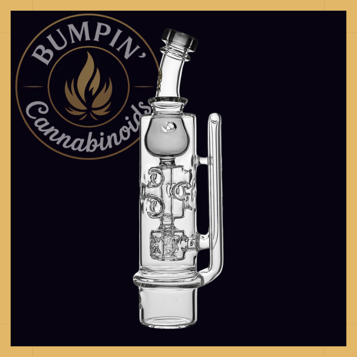 STRAIGHT FAB TORUS INCYCLER GLASS ATTACHMENT FOR DR.DABBER SWITCH 2 | CALIBEAR