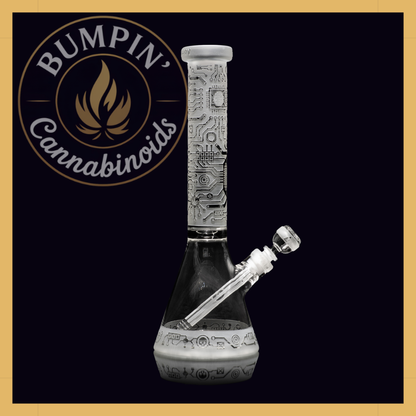 Circuitboard 15" Clear Beaker Glass