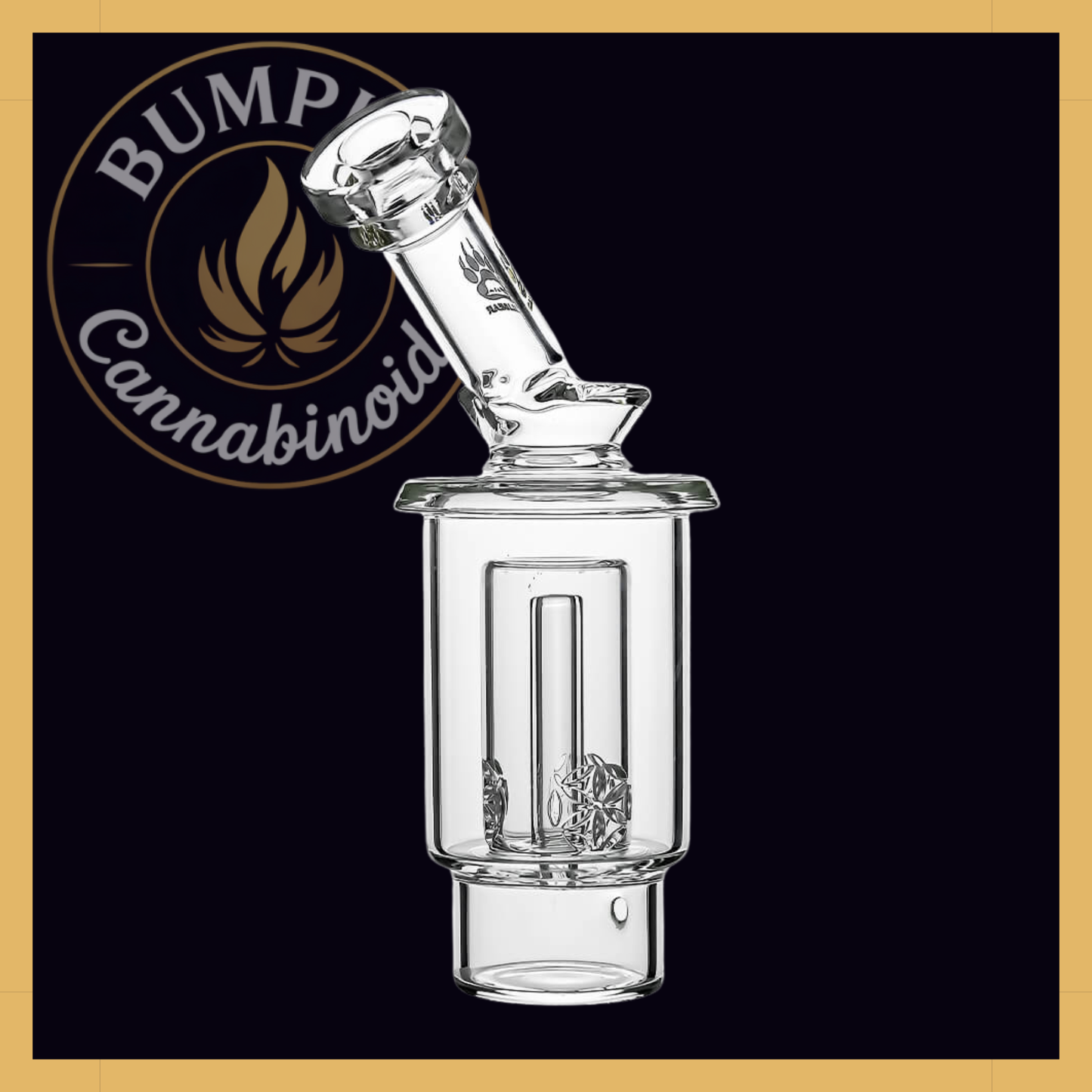 VERTICAL RECYCLER GLASS ATTACHMENT FOR DR.DABBER SWITCH2