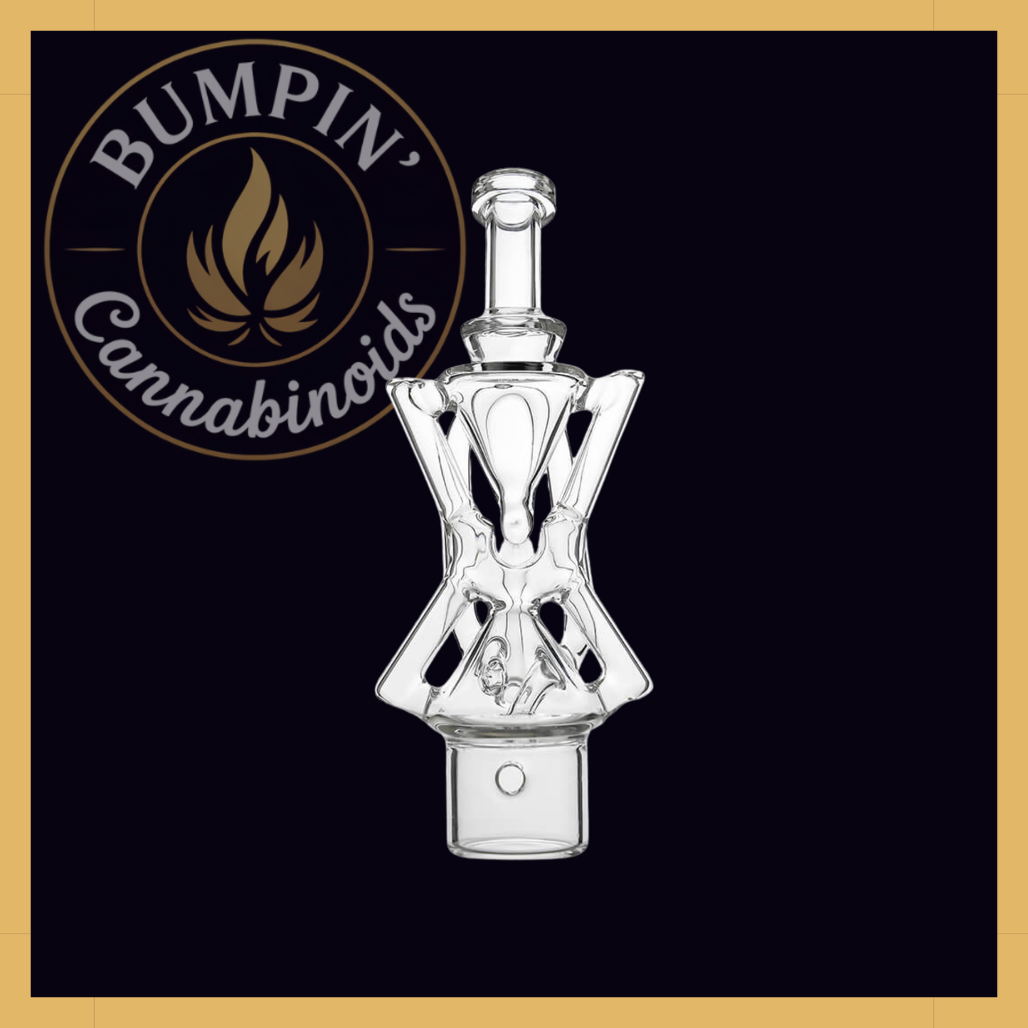 Calibear Xfinity Recycler Glass Attachment For Dr. Dabber Switch 2