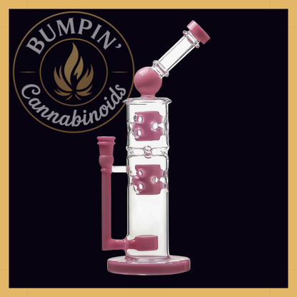 Calibear Premium Sidecar Straight Fab Glass With Flower of Life Perc