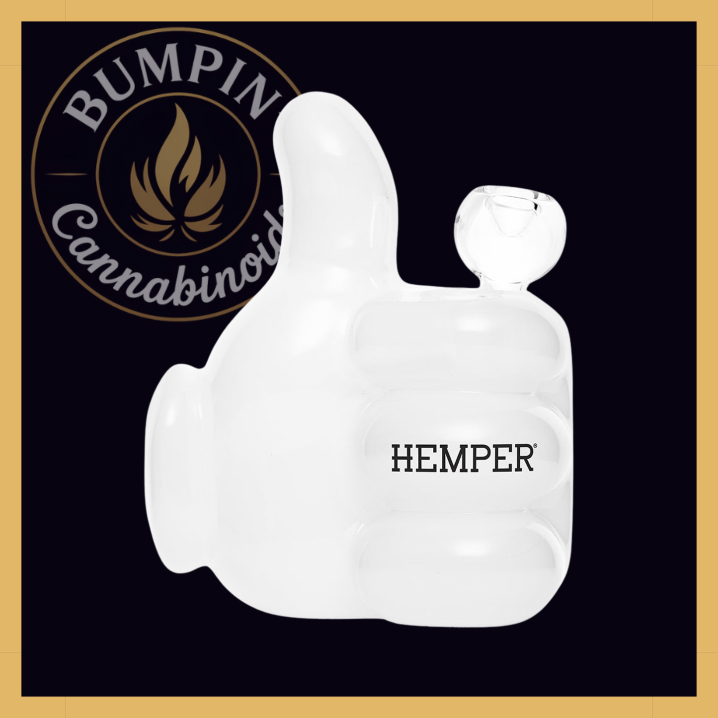 HEMPER High Jinx Cartoon Glass – 5.7"