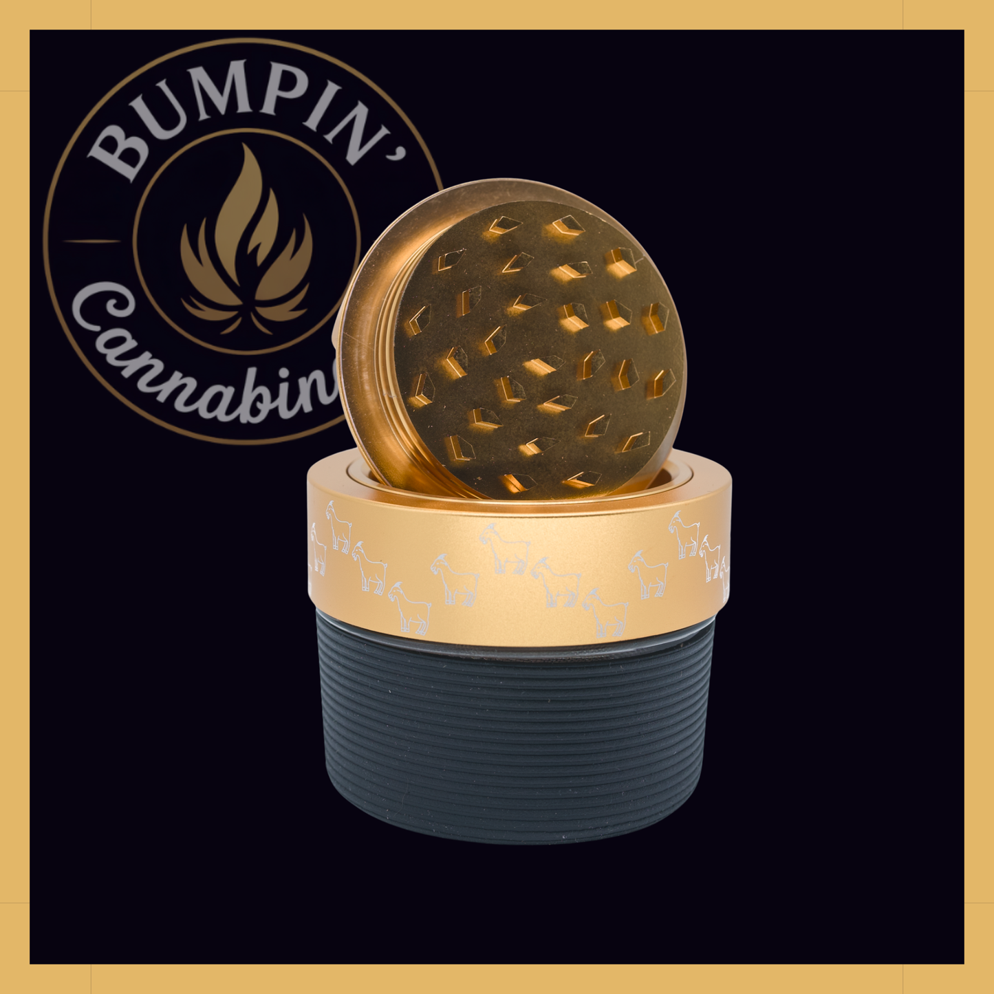 4 Piece Aluminum Grinder | AITH v.I – OG - Repeat Pattern