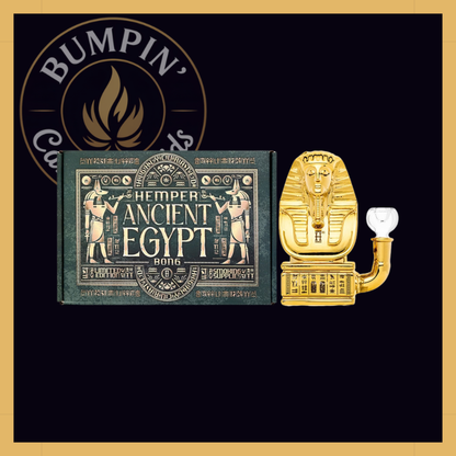Hemper Egypt Glass pharaoh inspired design