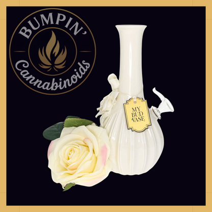 Rose Vase – Porcelain Floral Art Piece