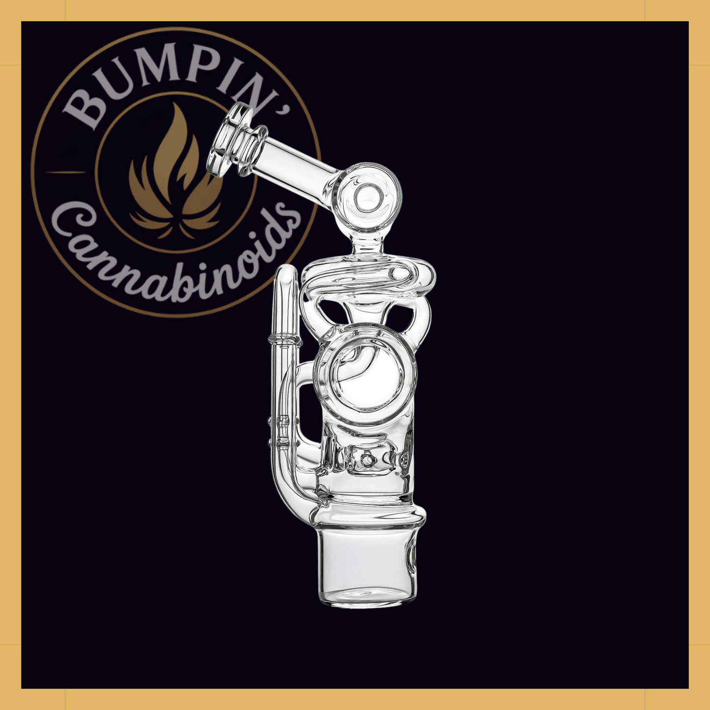 Calibear Swiss Recycler Glass Attachment For Dr. Dabber Switch 2