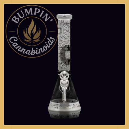 Circuitboard 15" Clear Beaker Glass