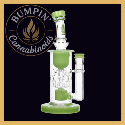 Calibear Straight Fab Torus Glass Rig | Seed of Life Perc