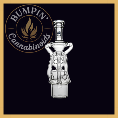 Calibear Swiss Donut Recycler Glass Attachment for Dr. Dabber Switch²