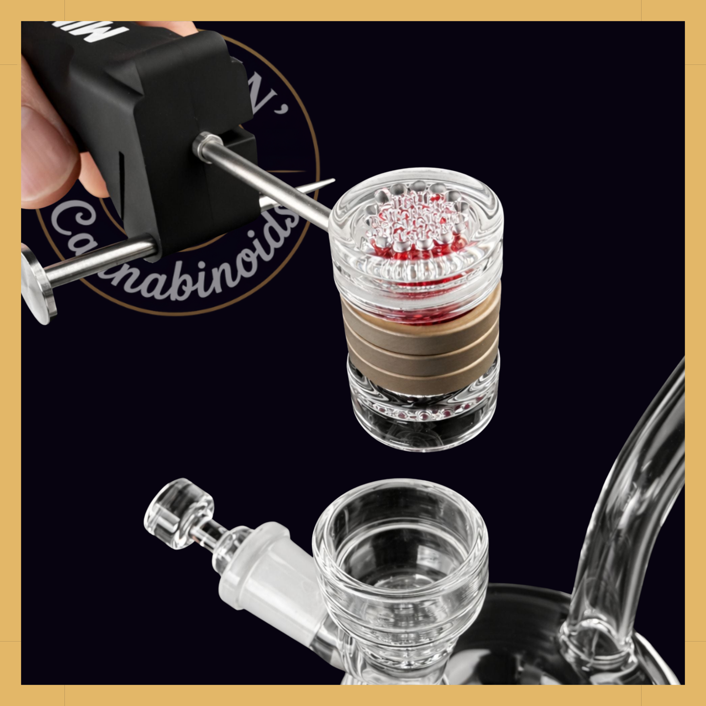Flower Wand PRO - Quartz Engine Ball Vape Kit