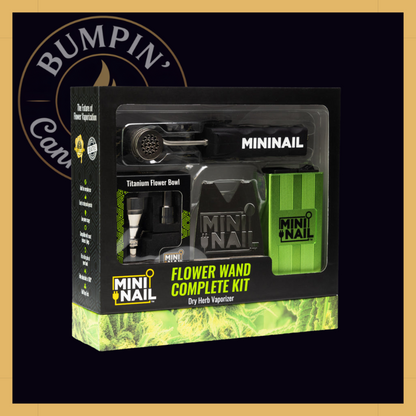 MiniNail Flower Wand Ball Vape – Precision Dry Herb Vaporizer - Bumpin' Cann