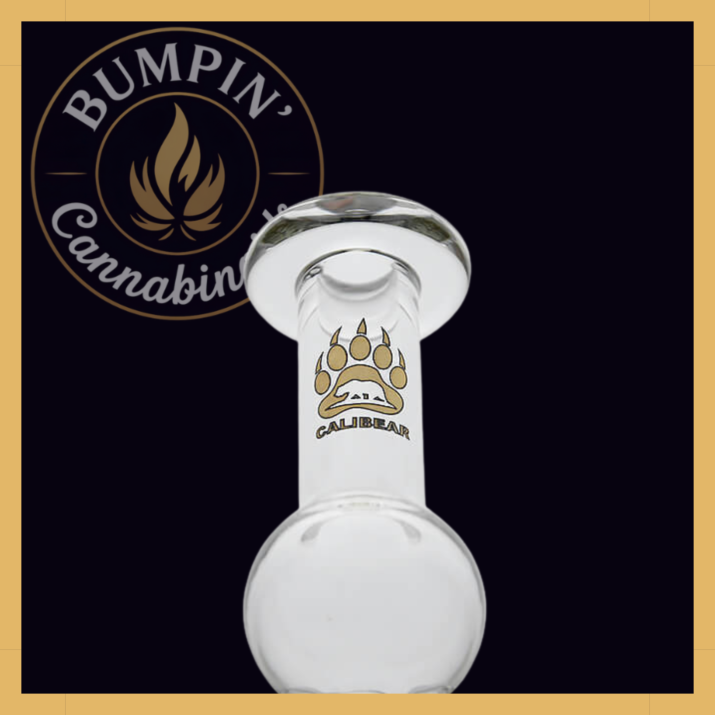 CURVE FLOW SIDECAR GLASS ATTACHMENT FOR DR.DABBER SWITCH 2 | CALIBEAR
